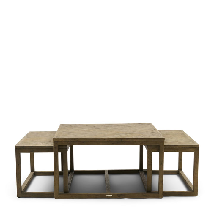 Rivièra Maison Harbour Island Couchtisch quadratisch S/3