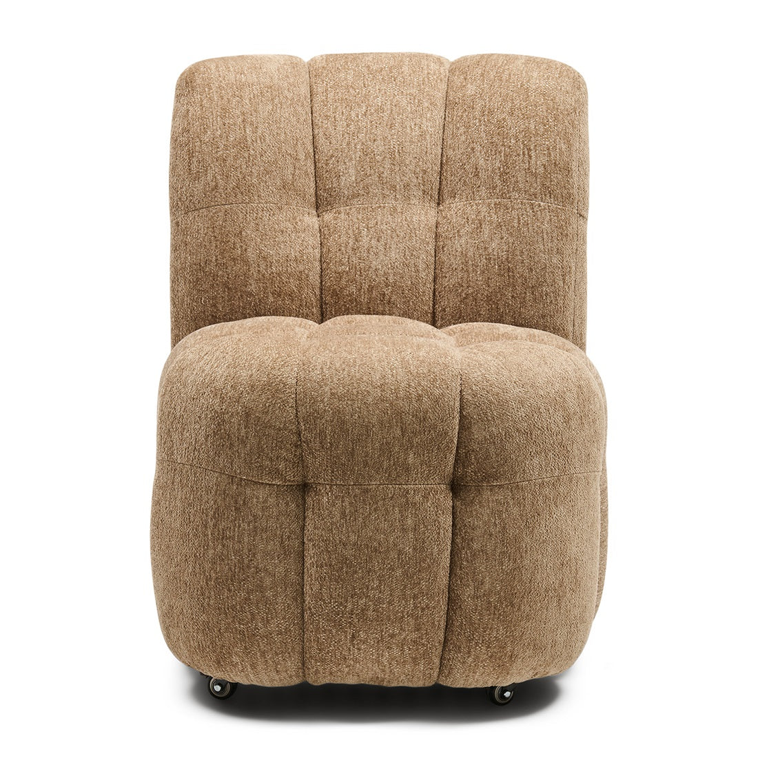 Rivièra Maison Davos Eetkamerstoel w/wheels,Soft Weave Warm Taupe