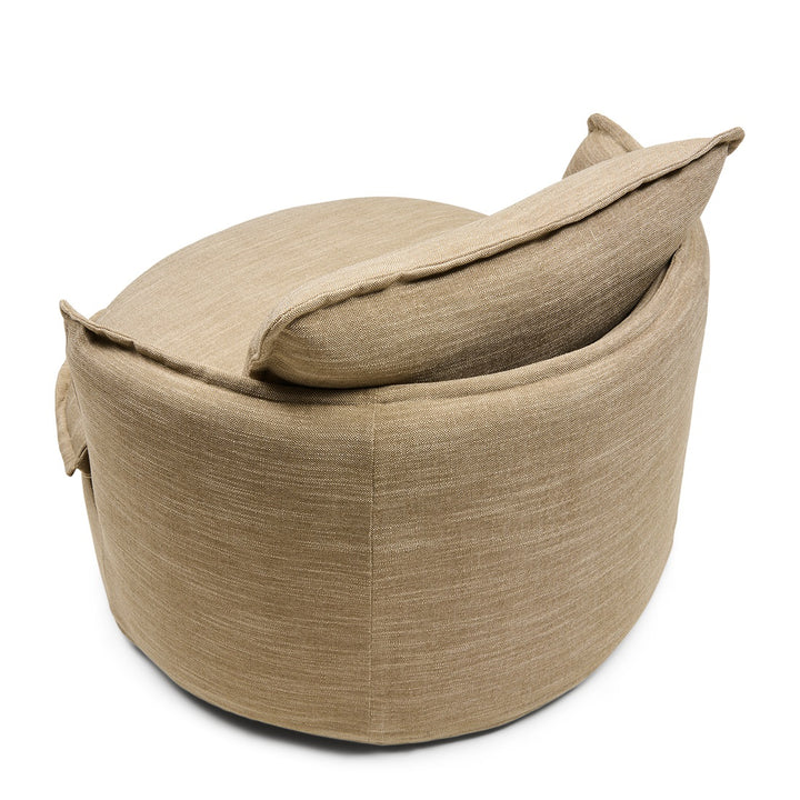 Rivièra Maison Alcudia Lounge Armchair Classic Linen Brown Taupe