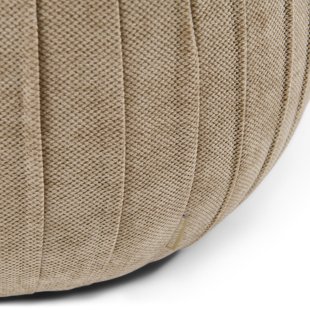 Paris Footstool, Vintage Jaquard Mild Cashmere