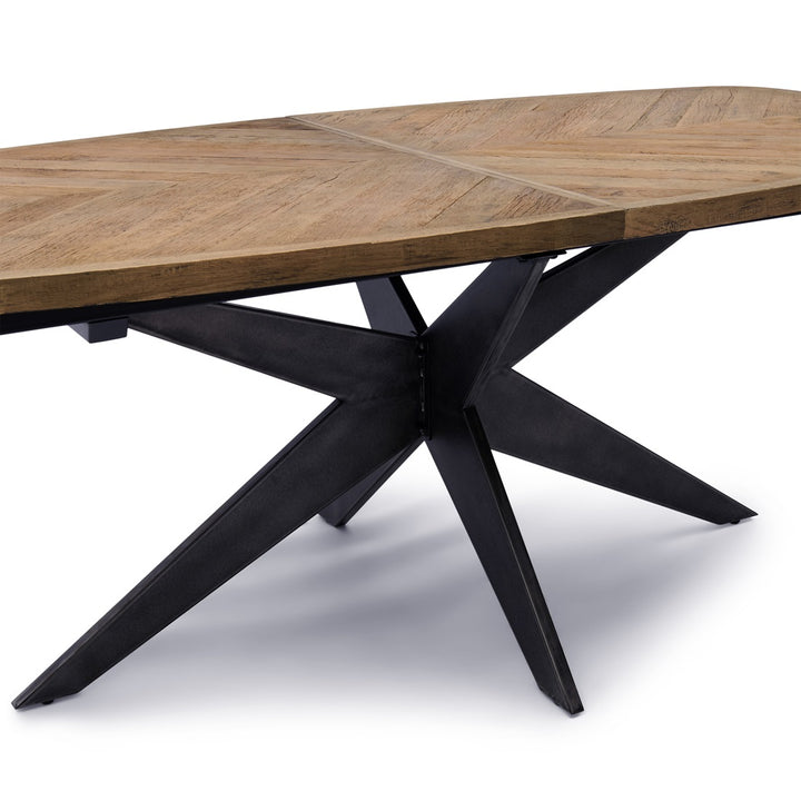 Falcon Crest Oval Dining Table Ext. 200/300x100