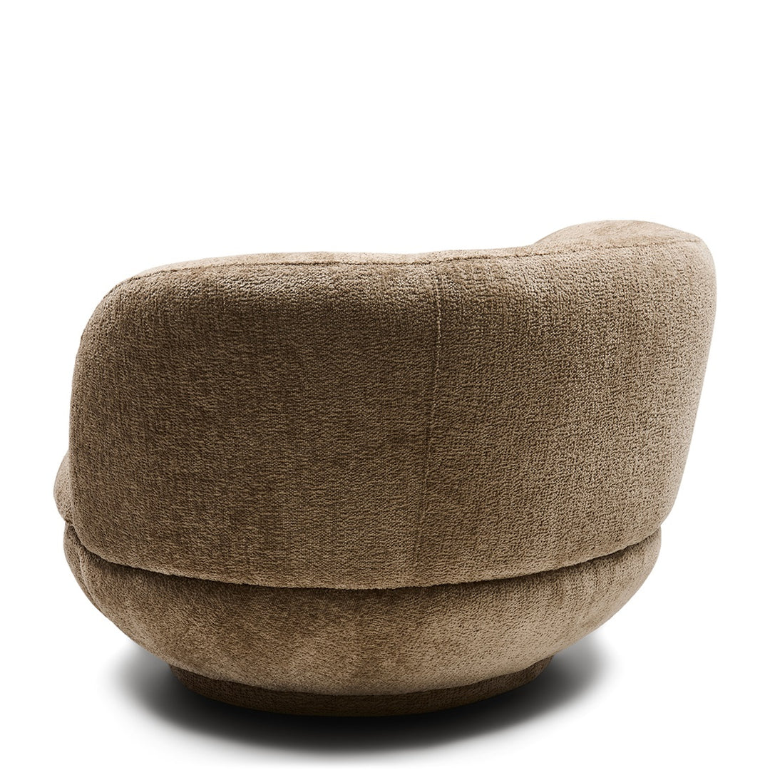 Rivièra Maison Credo Swivel Club Chair Mélange Weave Wheat