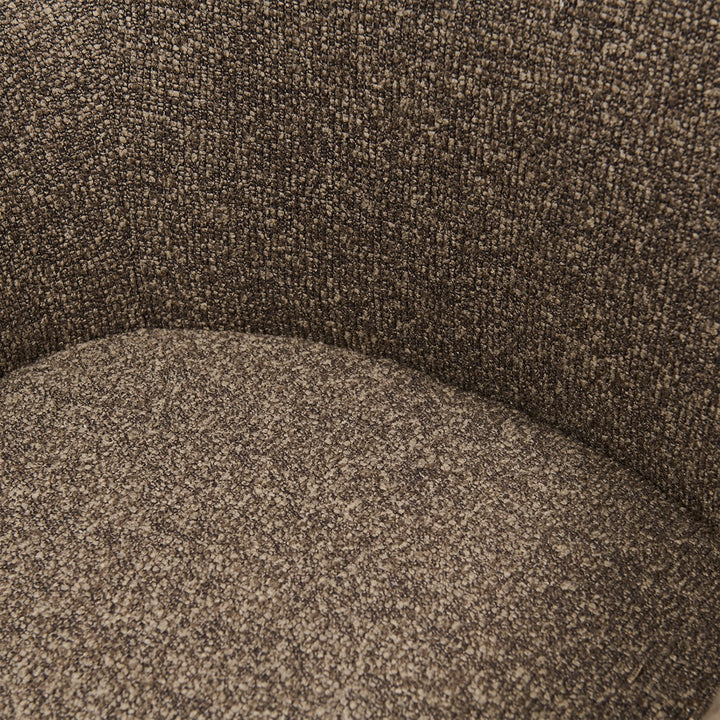 Waverly Dining Armchair; Mountain Weave Lush Brown