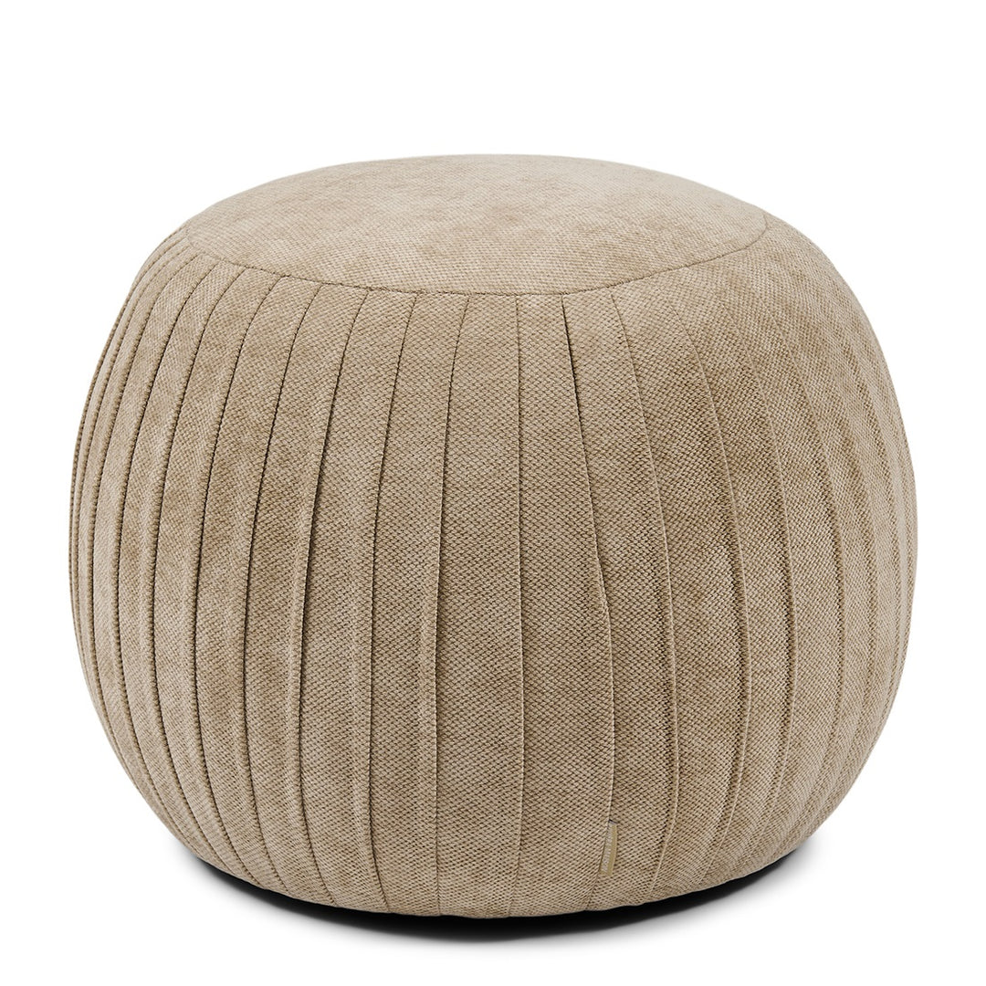 Paris Footstool, Vintage Jaquard Mild Cashmere