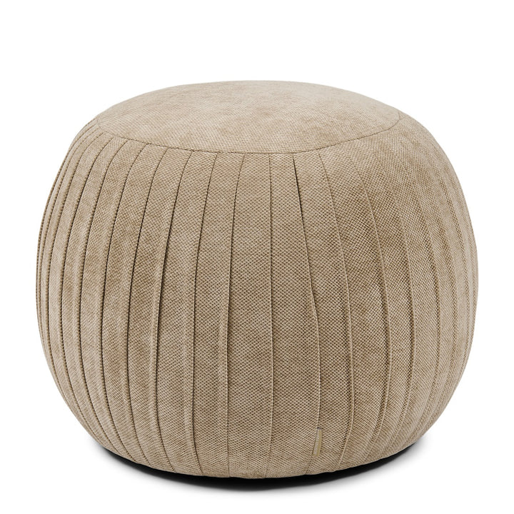 Paris Footstool, Vintage Jaquard Mild Cashmere