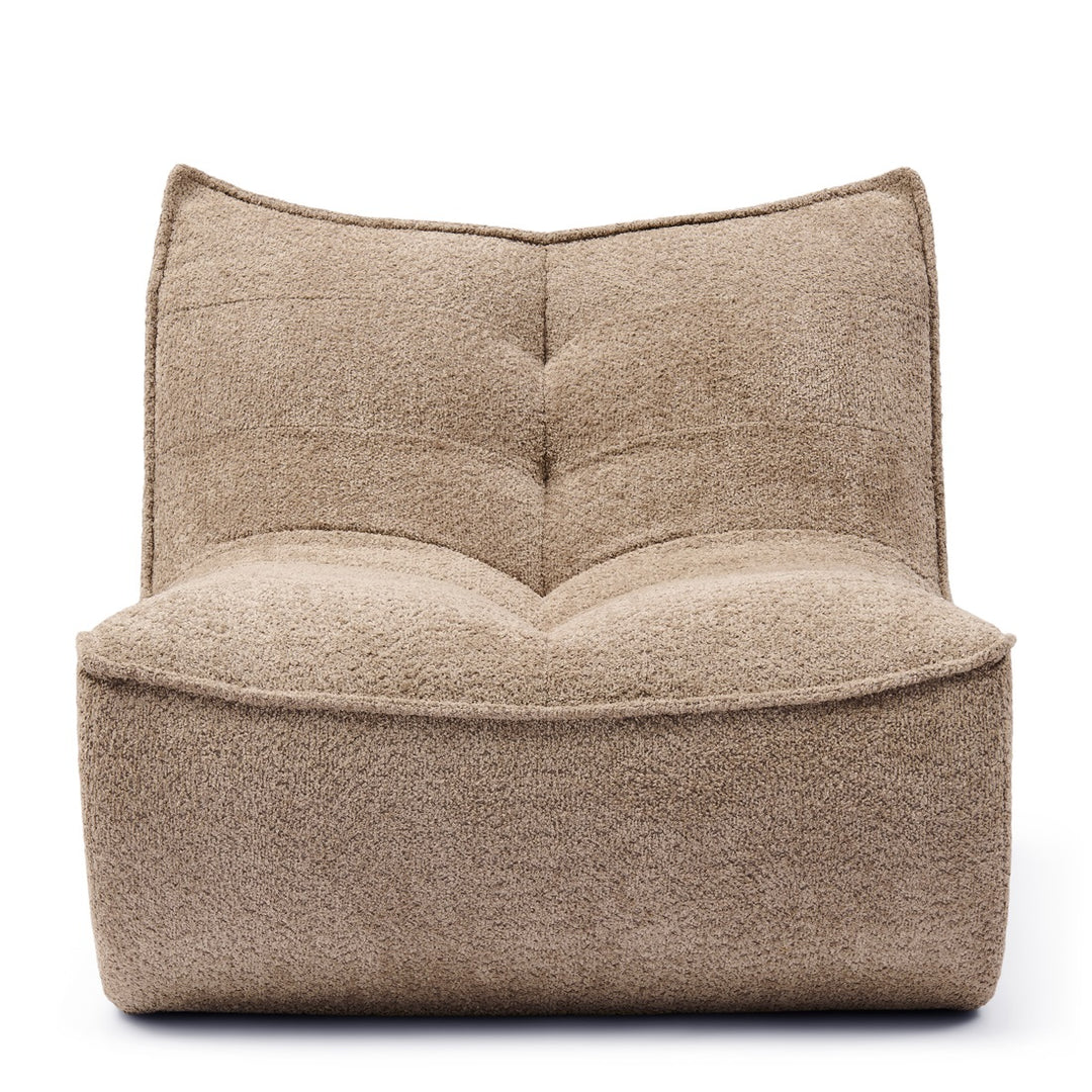 Accent Chair; Manhattan Weave Soft Walnut