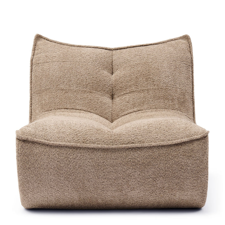 Accent Chair; Manhattan Weave Soft Walnut