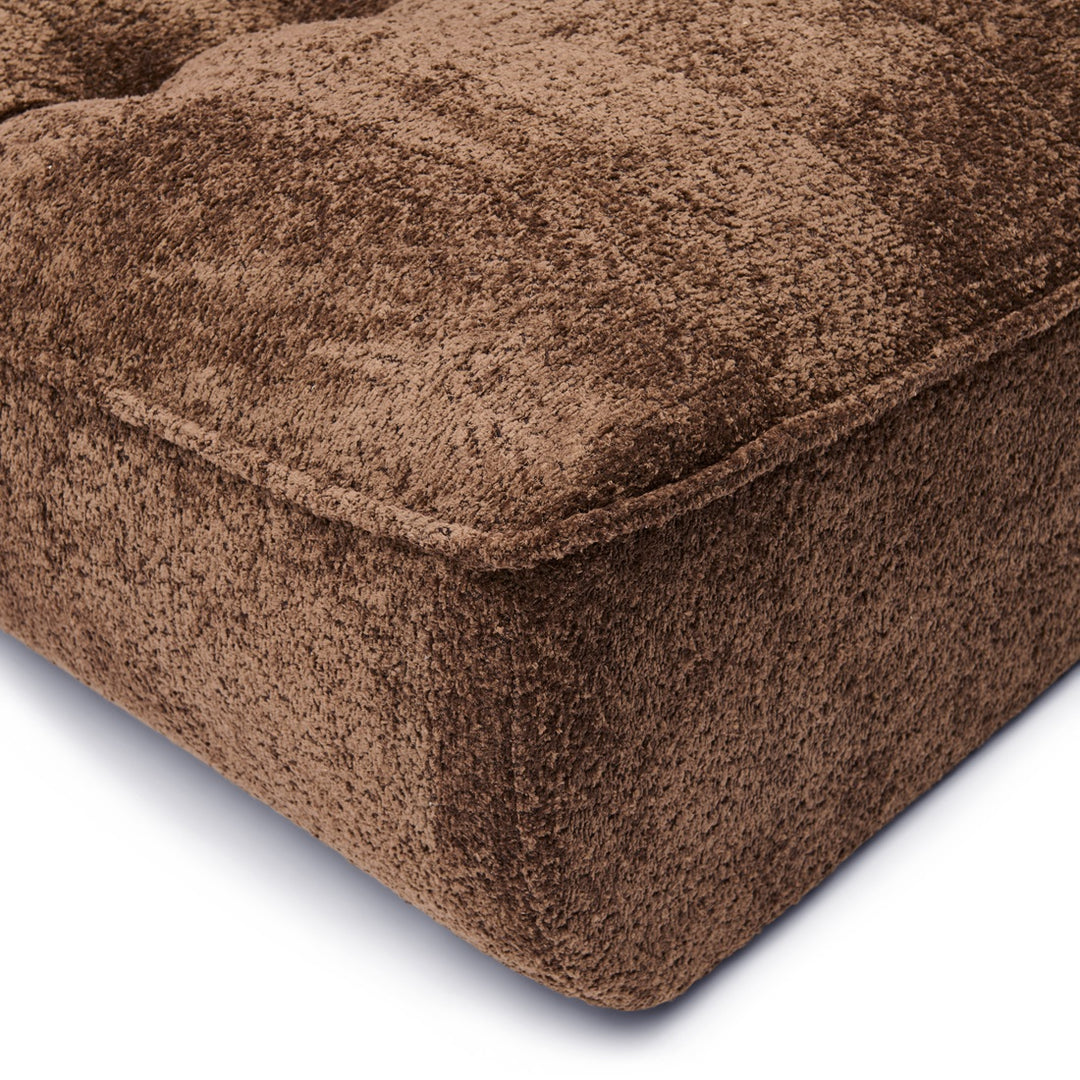 Accent Chair; Manhattan Weave Umber Brown