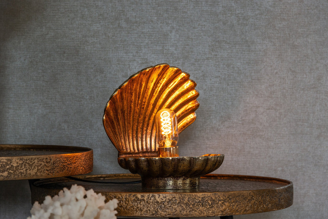 Salontafel Luton black/gold (Set of 3)