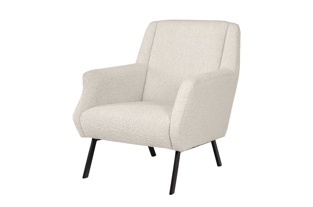 Versmissen Fauteuil Leman - Bouclé Roomwit