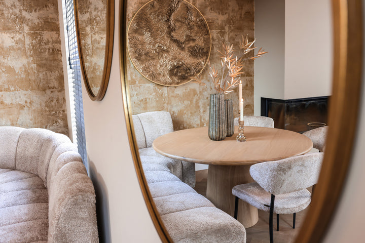 Dining room bench Hillpark lovely beige