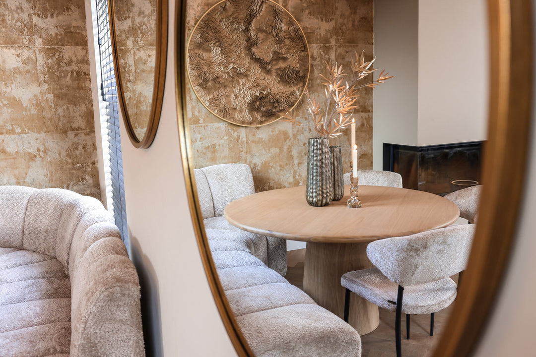 Dining room bench Hillpark lovely beige