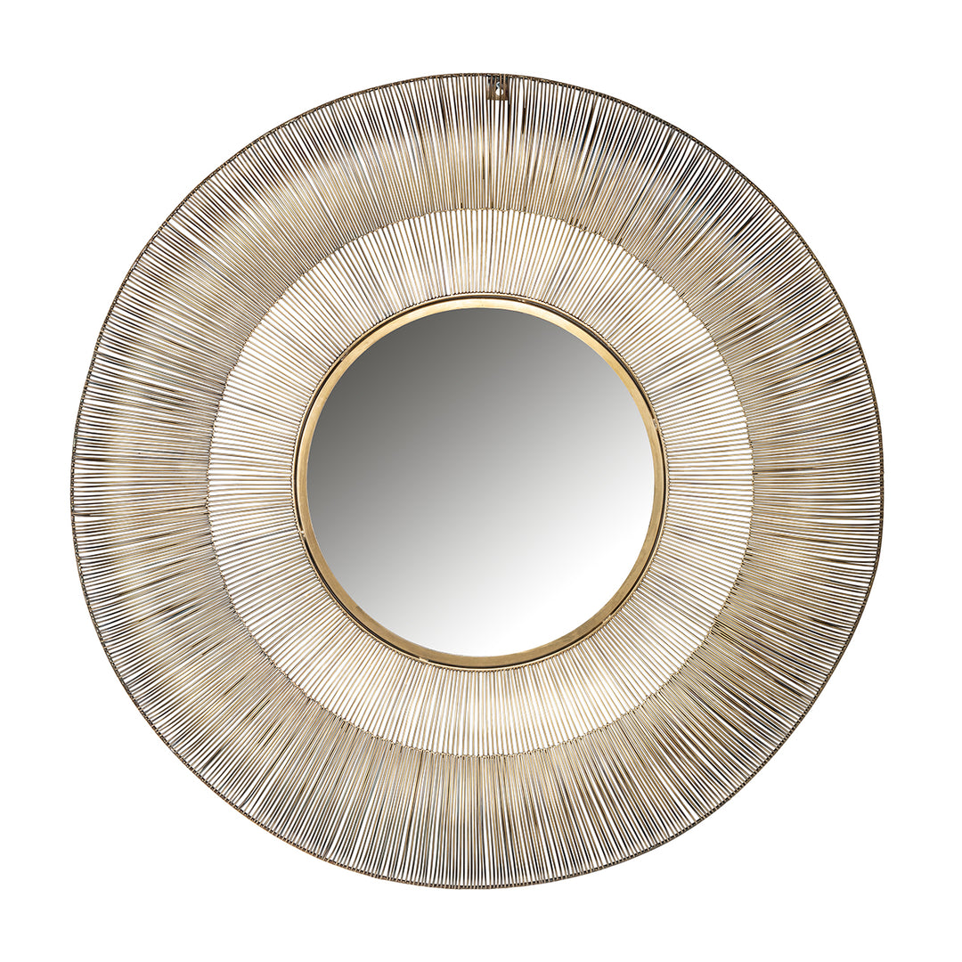 Mirror Aliza 100Ø (Brushed Gold)
