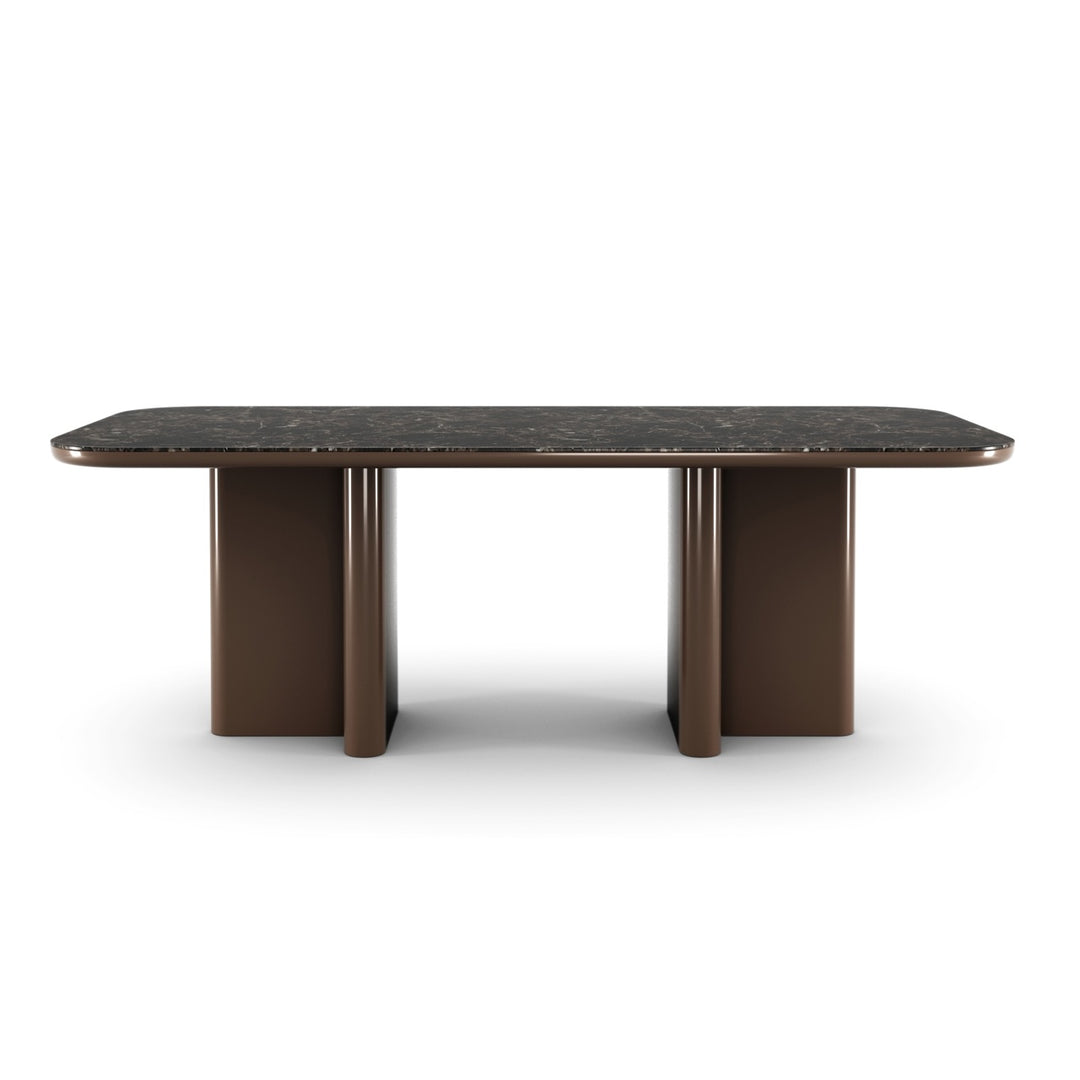 Eettafel Almundi chocolat brown 230