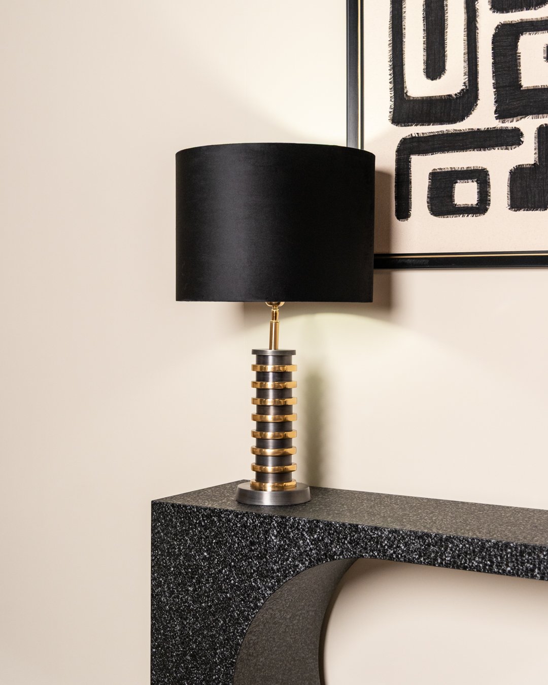 Console Alexander Jones black/gold (Bazel)