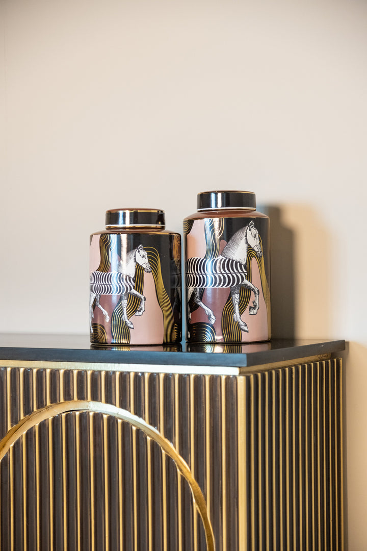 Sideboard Les Arcs brushed gold