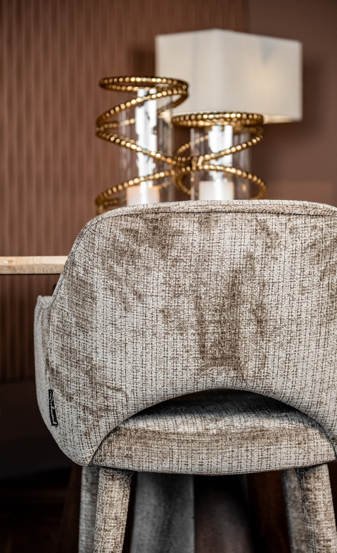 Eetkamerstoel Donnatella niagara stone fire retardant
