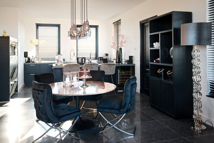 Oakura black wall cabinet