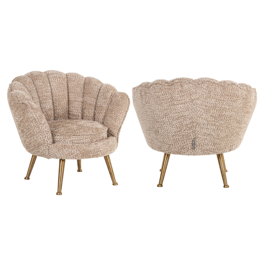 Richmond Kinderfauteuil Charly, Lovely Beige - meerdere aanzichten | CéJor Wonen