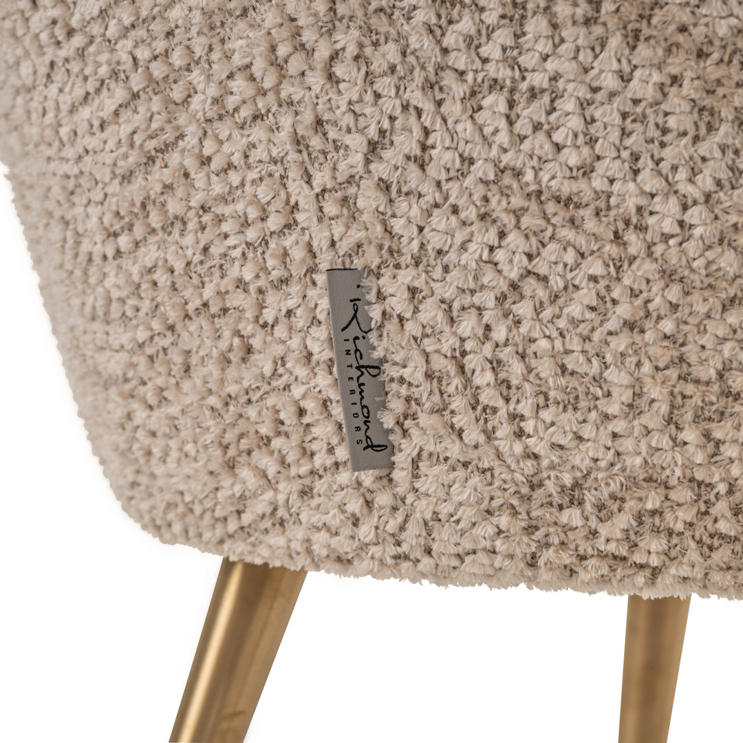 Richmond Kinderfauteuil Charly, Lovely Beige - detail | CéJor Wonen