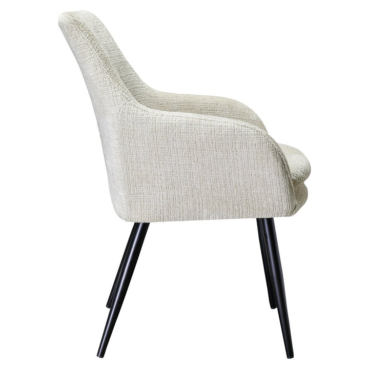 Dining room chair Chrissy Niagara beige (Set of 2)