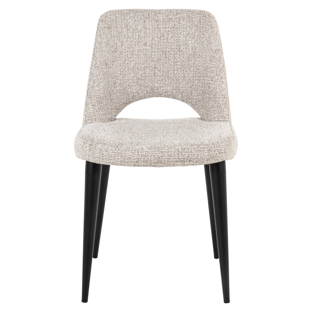 Dining Chair Tabitha natural chic flame retardant (set of 2)