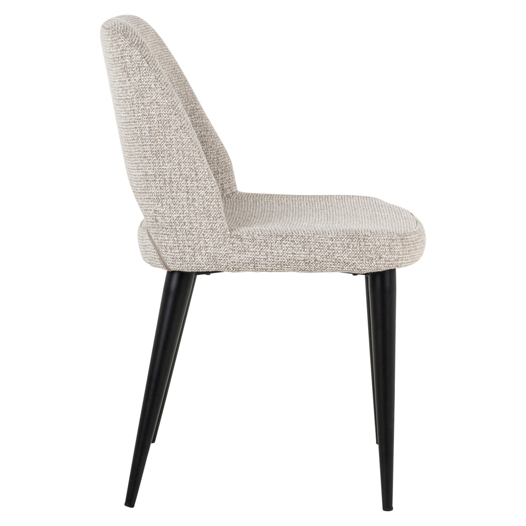 Dining Chair Tabitha natural chic flame retardant (set of 2)