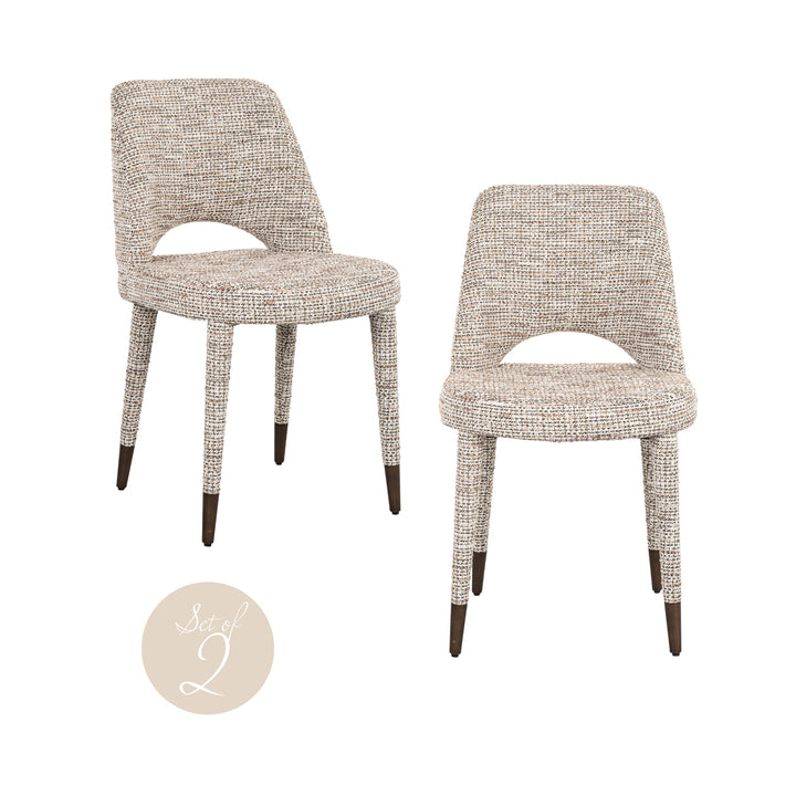 Richmond Eetkamerstoel Cecilia Trendy Nature (set van 2)