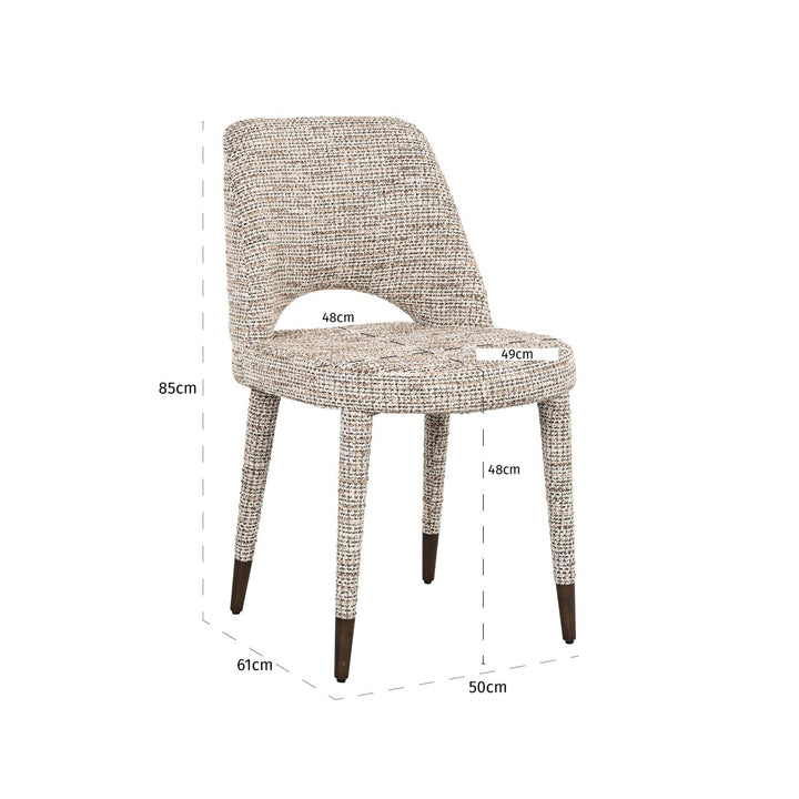 Esszimmerstuhl Cecilia Trendy Nature (2er-Set)