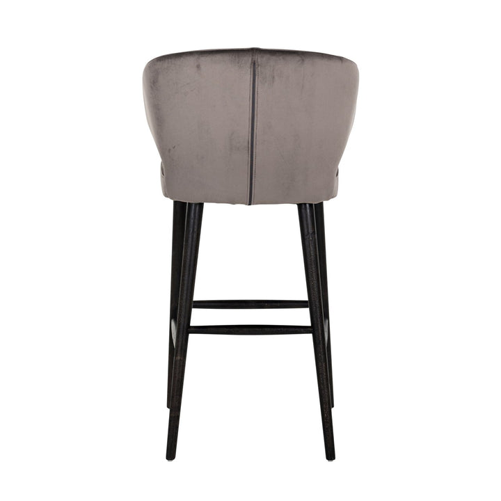 Bar stool Indigo stone velvet