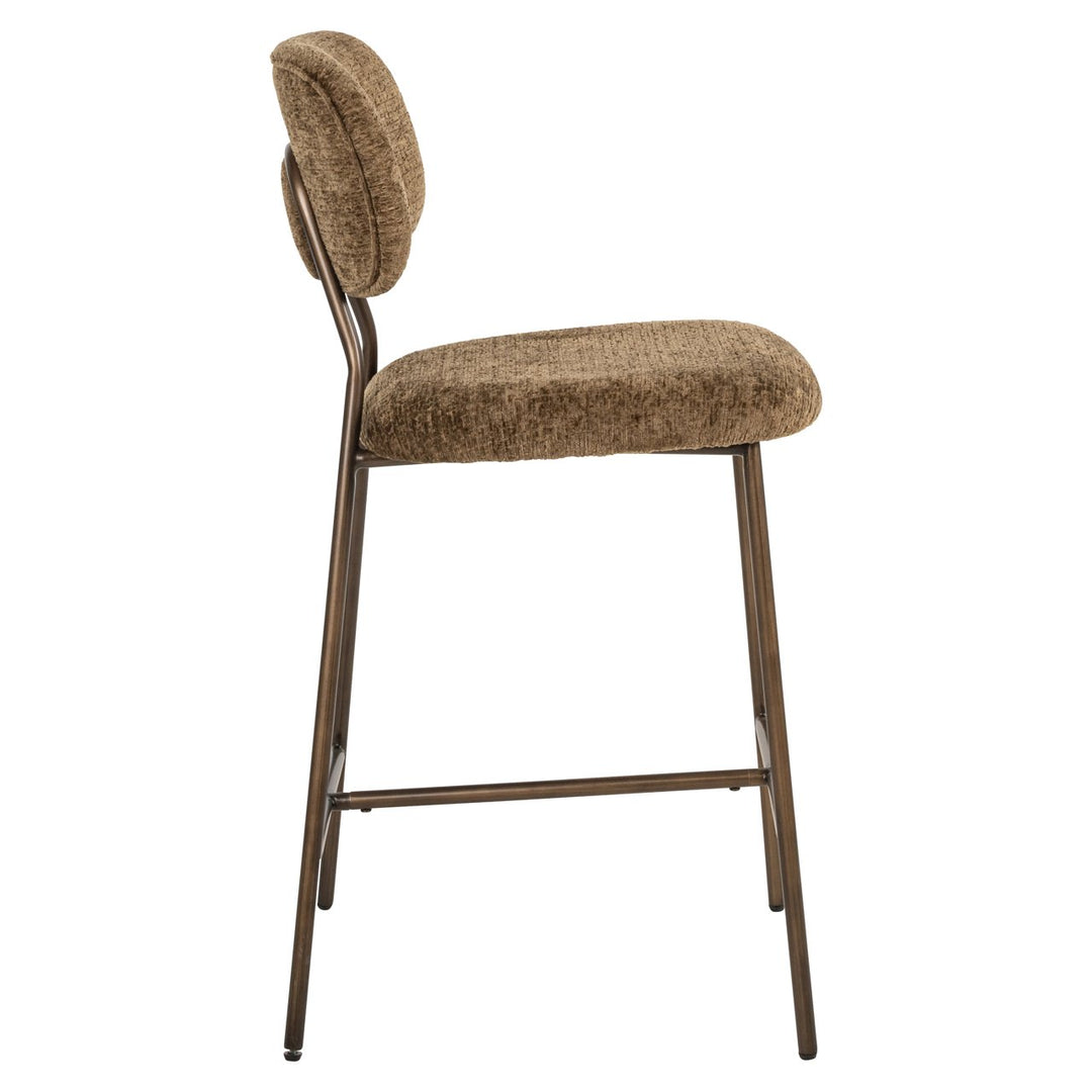 Counterstoel Xenia brandy fusion fire retardant (Set of 2)