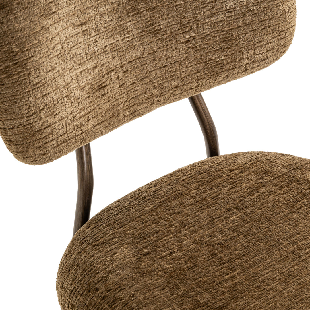 Richmond Counterstoel Xenia Brandy Fusion - set van 2 - detail | CéJor Wonen
