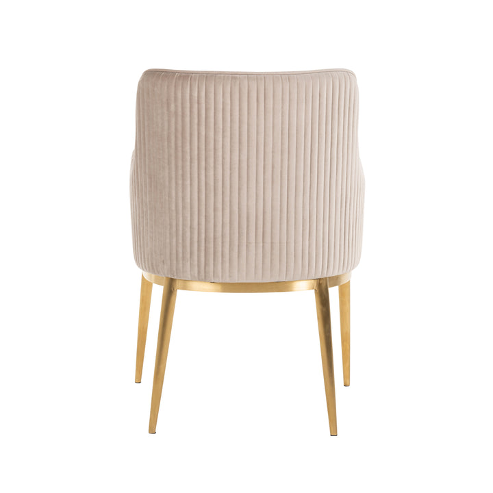 Richmond Eetkamerstoel Breeze - set van 2, Khaki Velvet - productweergave | CéJor Wonen