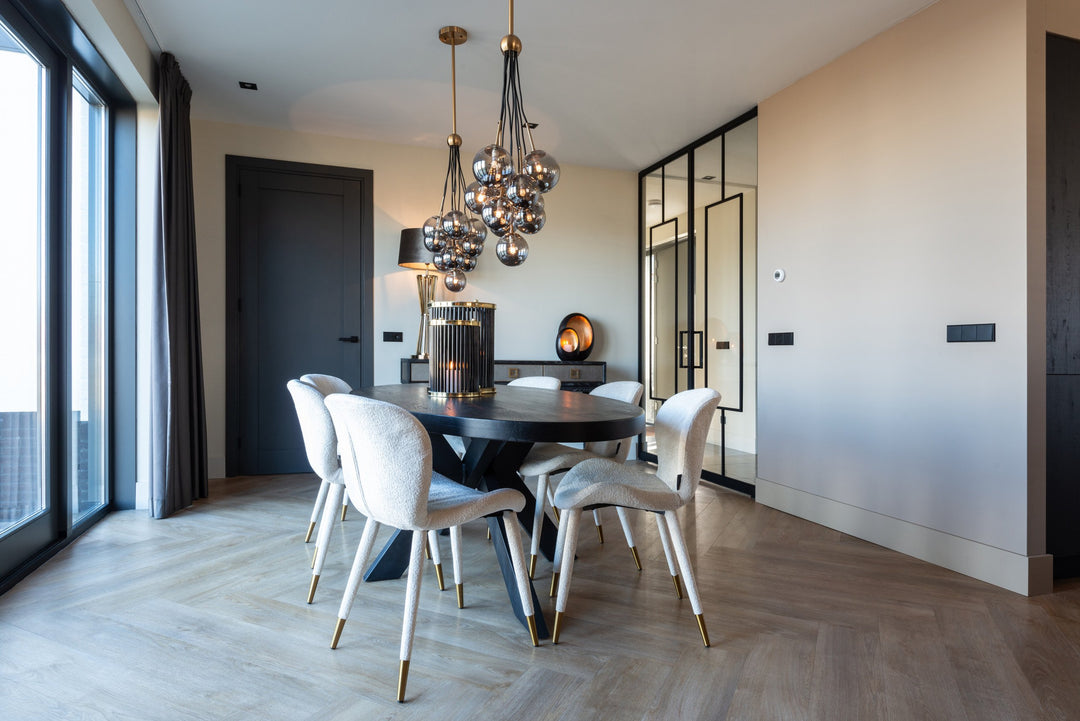 Console Bloomville brass shagreen