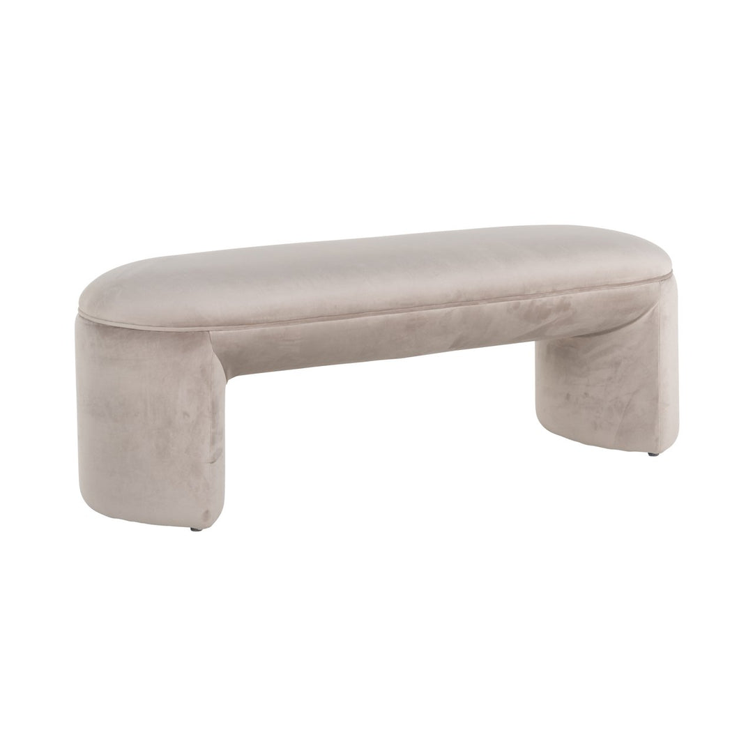 Fargo khaki velvet sofa