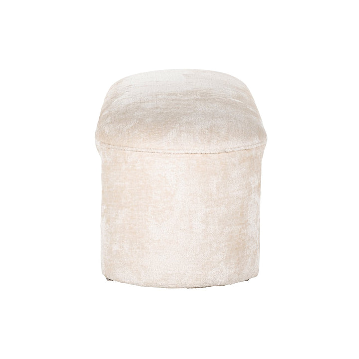 Fargo white chenille sofa