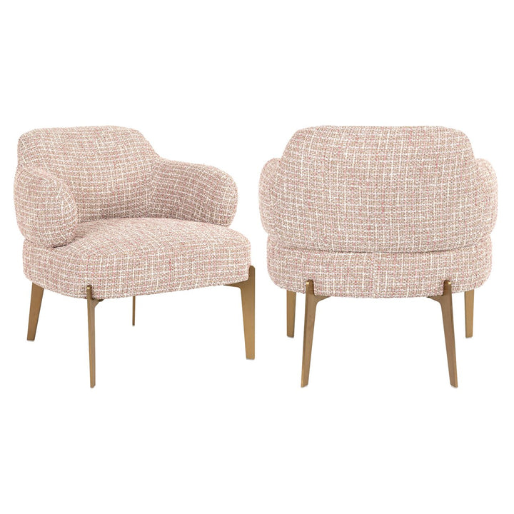 Lounge chair Venus trendy pink