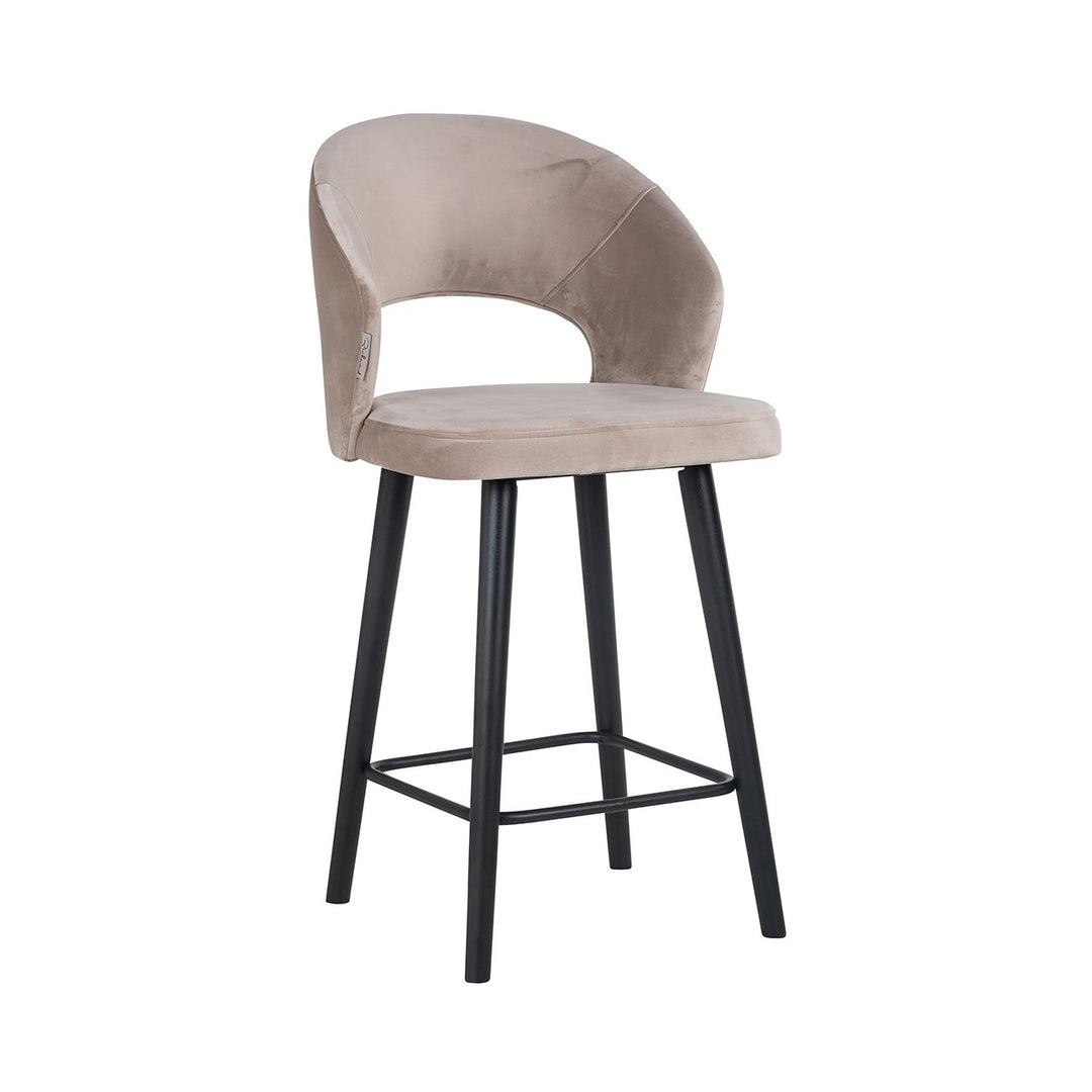 Counter chair Savoy (Quartz Khaki Velvet 903)