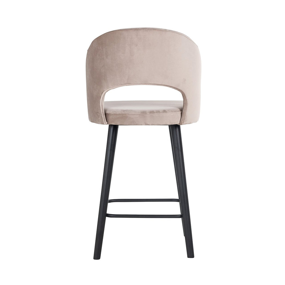 Counter chair Savoy (Quartz Khaki Velvet 903)
