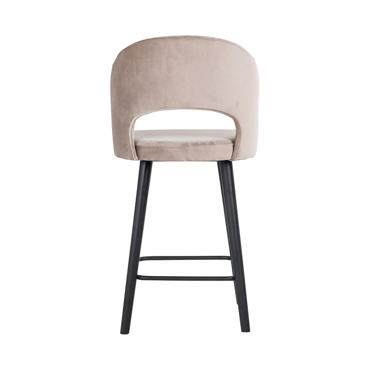 Counter chair Savoy (Quartz Khaki Velvet 903)
