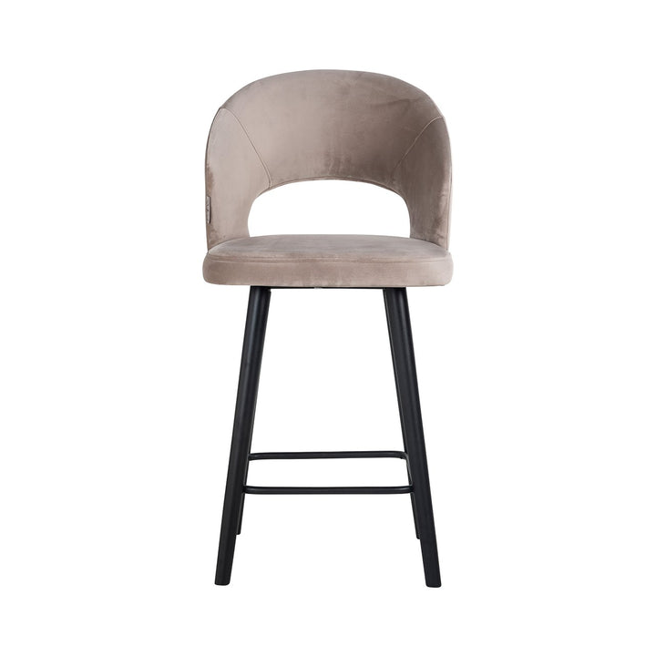 Counter chair Savoy (Quartz Khaki Velvet 903)