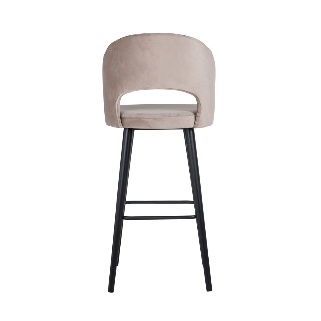 Barhocker Savoy Khaki Samt