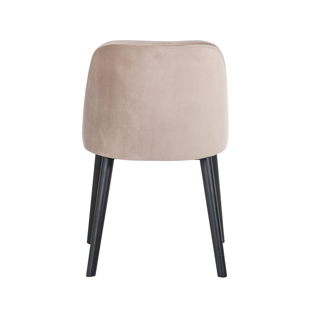 Stoel Twiggy khaki fluweel (Quartz Khaki 903)