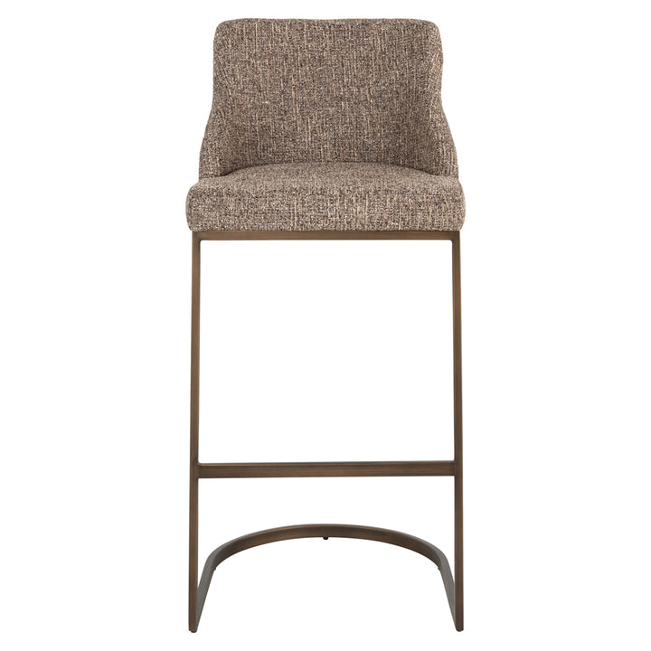 Richmond Barstoel Bolton Brown Tweed (Set van 2)