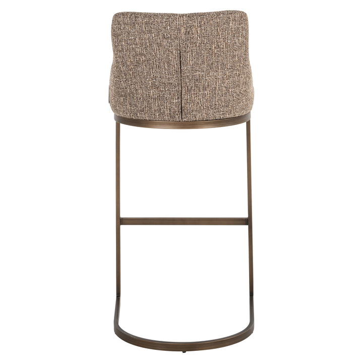 Richmond Barstoel Bolton Brown Tweed (Set van 2)