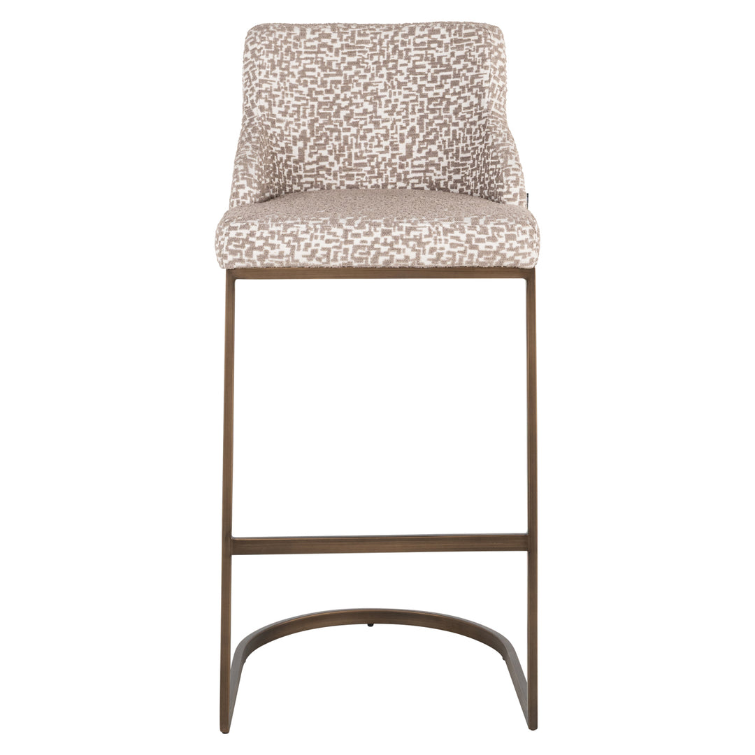 Richmond Barstoel Bolton Naturel Geo (Set van 2)