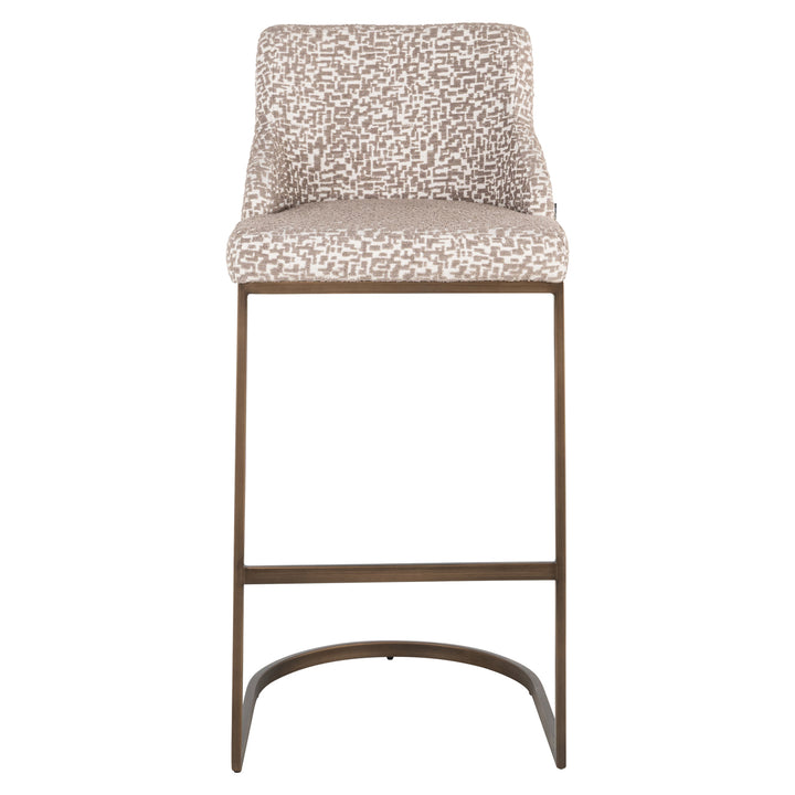 Richmond Barstoel Bolton Naturel Geo (Set van 2)