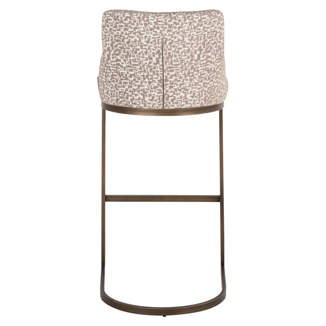 Richmond Barstoel Bolton Naturel Geo (Set van 2)
