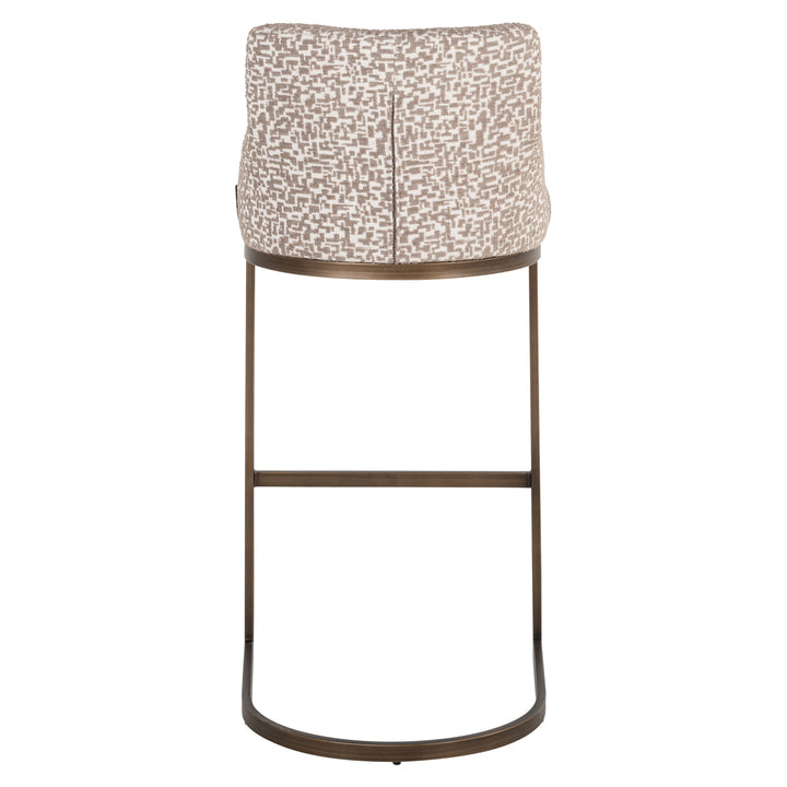 Richmond Barstoel Bolton Naturel Geo (Set van 2)