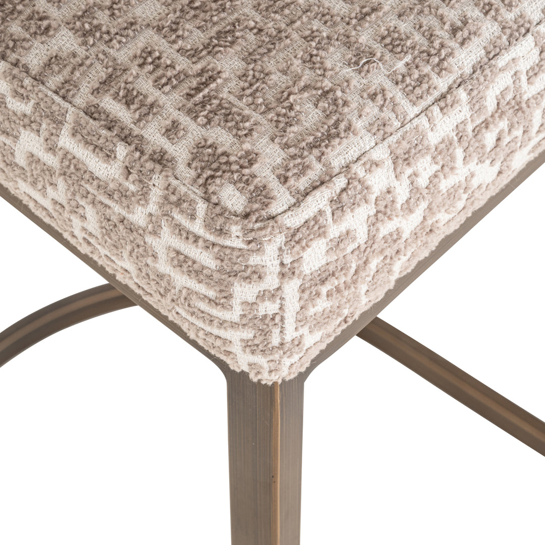 Richmond Barstoel Bolton Naturel Geo (Set van 2)